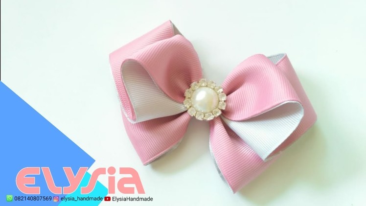 Laço Borboleta ???? Butterfly #Ribbon Bow ???? DIY by Elysia Handmade