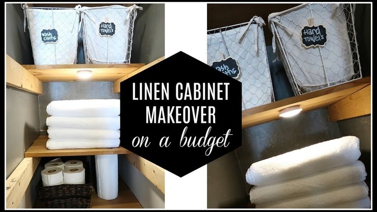 Linen Closet Makeover + Organization | Laci Jane DIY