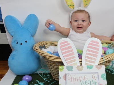 MOM VLOG | Baby DIY Easter Photoshoot! | Jasmine Paulino