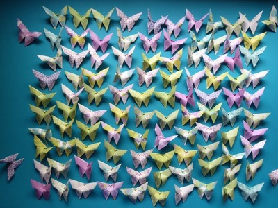 Origami animal butterfly DIY - step-by-step + inspiration for beautiful surprises