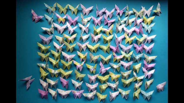 Origami animal butterfly DIY - step-by-step + inspiration for beautiful surprises