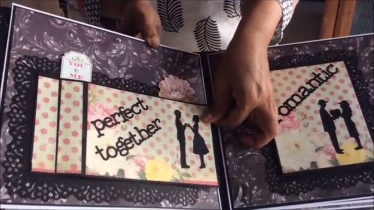 Romantic Scrapbook. DIY Cutest Birthday Scrapbook ideas| Handmade love scrapbook for someone special