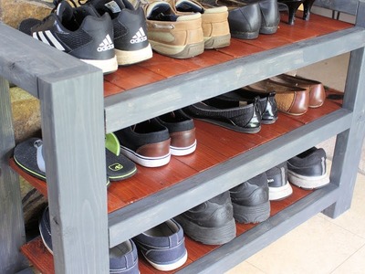 Shoe Rack Shelf DIY Custom