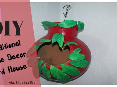 Traditional Bird House - DIY Home Decor Idea