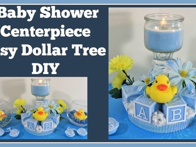Baby Shower Centerpiece ???? Dollar Tree DIY