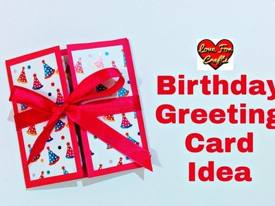 Birthday Gift Idea | Handmade Birthday Greeting Card for Friends