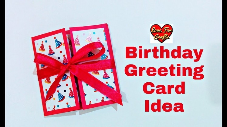 Birthday Gift Idea | Handmade Birthday Greeting Card for Friends