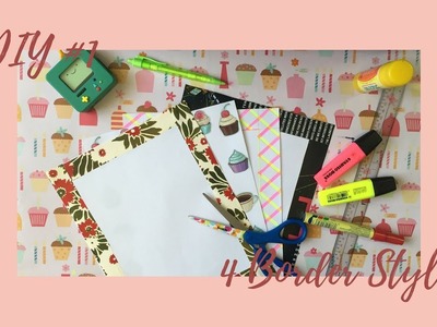 DIY #1: 4 BORDER STYLES | ELYSIAN