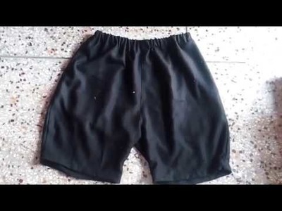 Diy :  Boy's Short ( Boy's Boxer) Cutting and Stitching