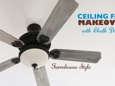 DIY Ceiling Fan Makeover with Chalk Paint®