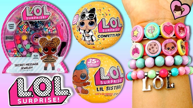 DIY Custom L.O.L Surprise  Secret Message Toy & Confetti POP Series 3 Wave 2