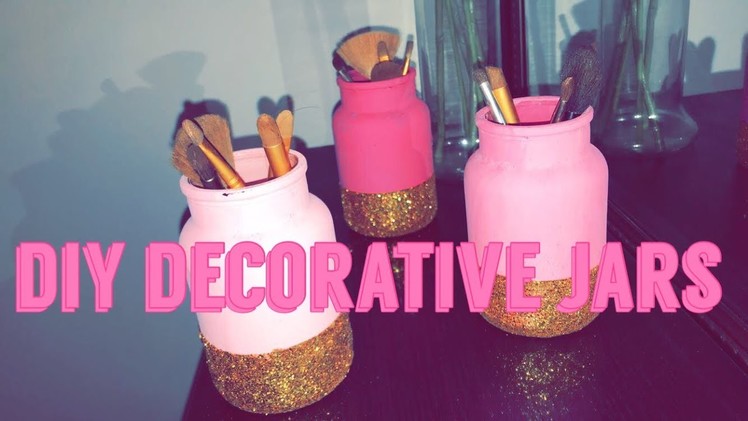 DIY Decorative Jars