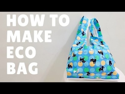 Diy Eco Bag | Easy & Simple Sewing Project ❤❤