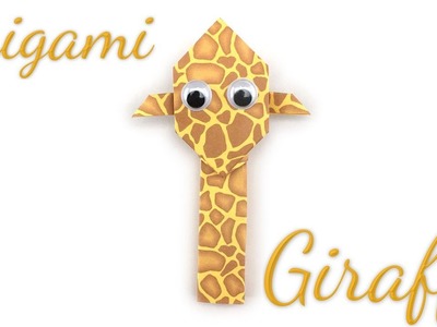 Easy Origami Giraffe Tutorial (Hyo Ahn)