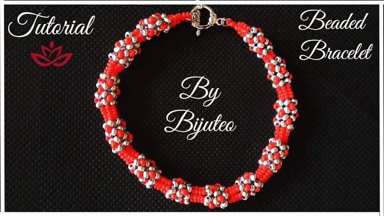 Gorgeous Beaded Bracelet - Chenille Stitch Tutorial