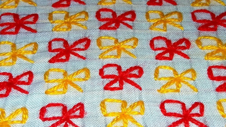 Hand Embroidery nokshi katha \plow cover \cushion cover\bed sheet design leaf stitch.