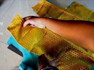 Hand Kerchief  Cutting & Stitching | zig zag | kurta making | Stylish Designer wear