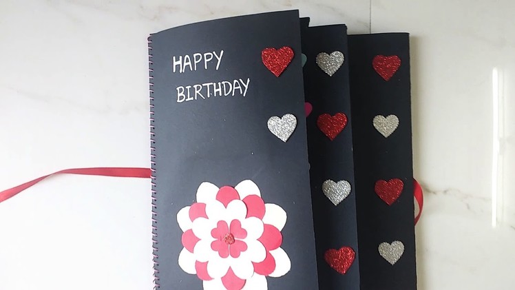 Handmade Birthday Scrapbook with multiple cards |scrapbook|Handmade|Birthday Gift|