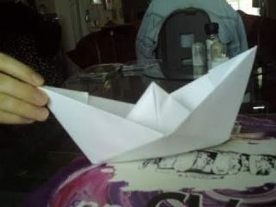 How to make easy origami boat