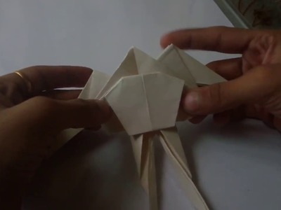 How to make origami paper transformer