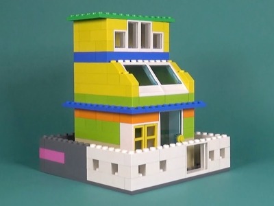 Lego House (030) Building Instructions - LEGO Classic How To Build - DIY