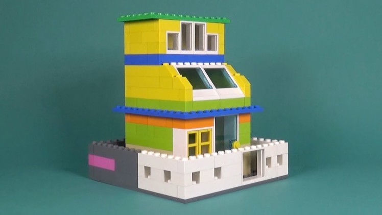 Lego House (030) Building Instructions - LEGO Classic How To Build - DIY