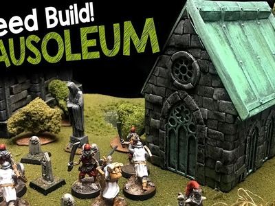 Mausoleum Speed Build! For D&D (Black Magic Craft Episode 085)