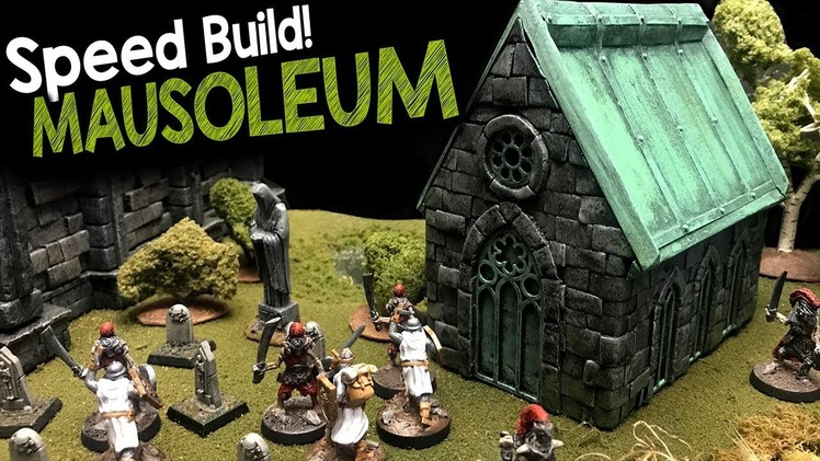 Mausoleum Speed Build! For D&D (Black Magic Craft Episode 085)