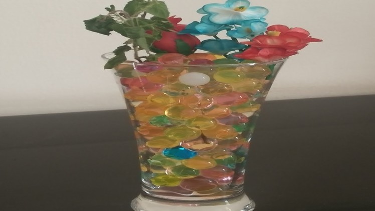 Orbeez water beads decoration idea