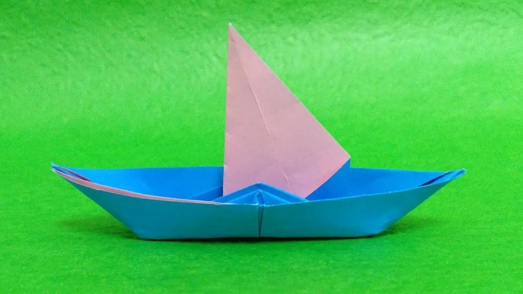 Origami Boat Tutorial 摺紙小船教學(Hadi Tahir)