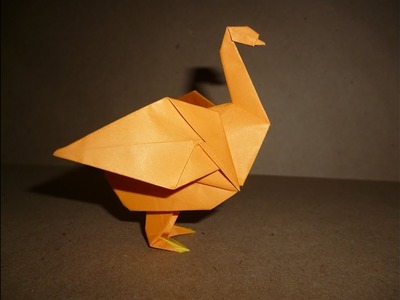 Origami Goose Instructions (John Montroll)