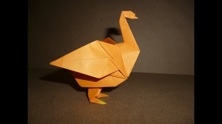 Origami Goose Instructions (John Montroll)