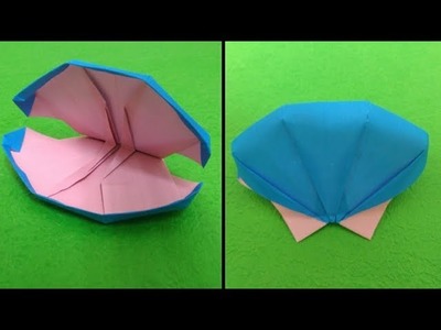 Origami Seashell Tutorial 摺紙貝殼教學(Hoang Tian Quyet)