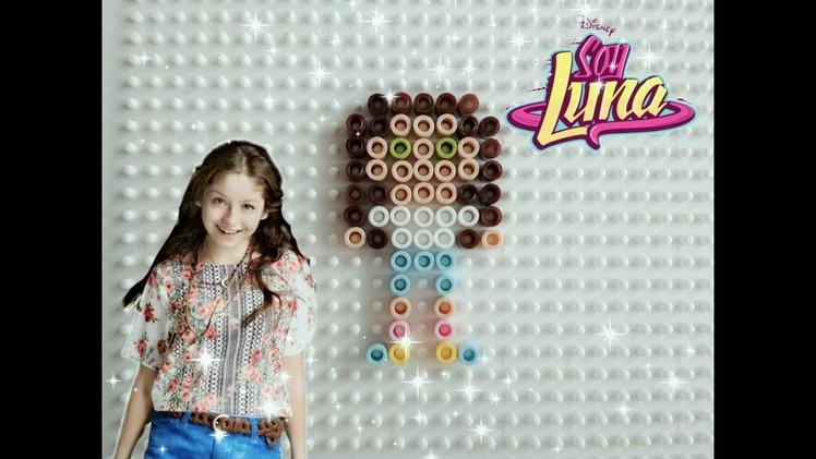 Soy Luna • Luna perler beads STOP MOTION tutorial