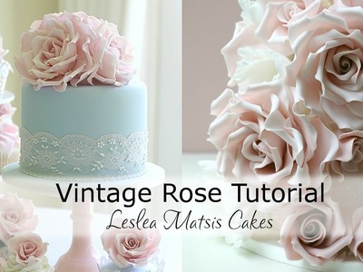 Vintage Rose Tutorial - Preview