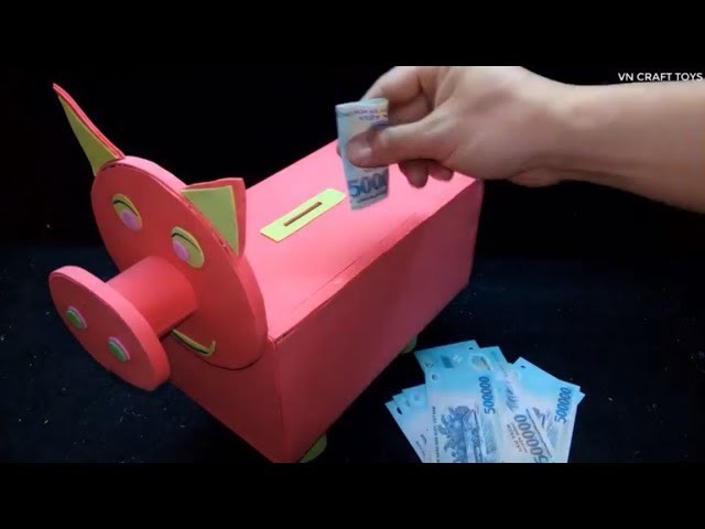 Wow! Amazing DIY Piggy Bank