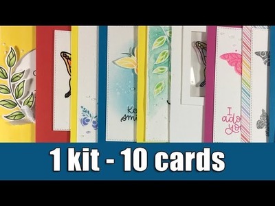 1 kit - 10 cards | April 2018 & GIVEAWAY