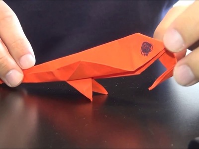 Como hacer un loro de papel facil - Easy Origami Parrot