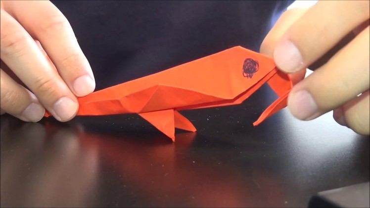 Como hacer un loro de papel facil - Easy Origami Parrot