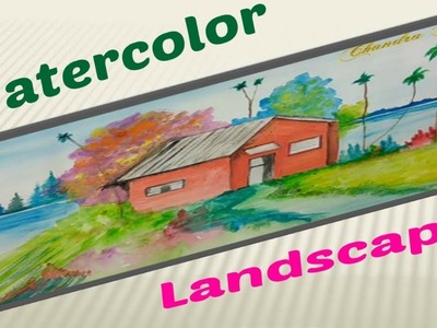 Cool easy drawing - easy watercolor landscape paintings for beginners