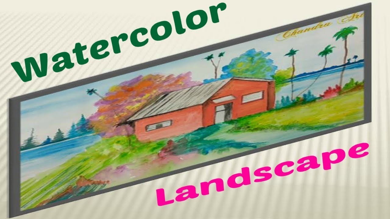 Cool Easy Drawing Easy Watercolor Landscape Paintings For Beginners