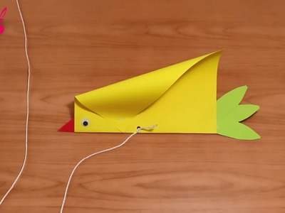 Craft : How to make a paper bird Kite