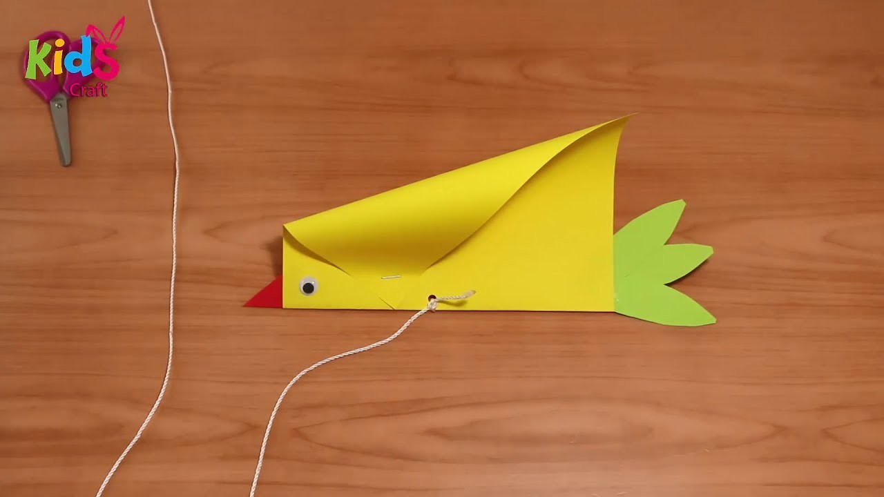 Craft How to make a paper bird Kite