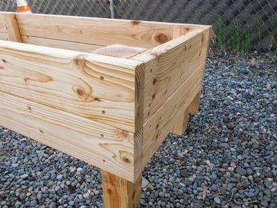 DIY: How To Build Raised Garden Beds For Sloped Yard Using 2x6 Boards
