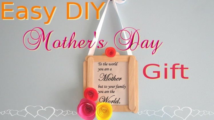 DIY Mother's Day Gift Ideas|Craft Sticks|EverydayFun