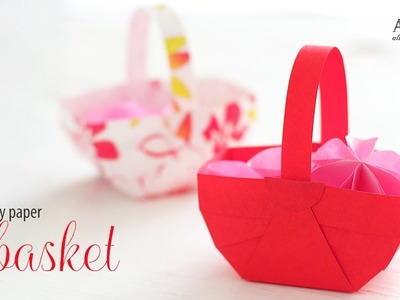 DIY Paper Basket | Craft Ideas | Paper Crafts Tutorial