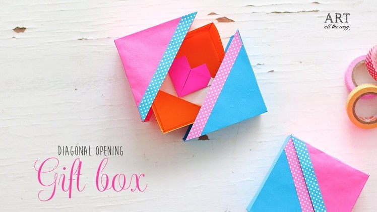 DIY Paper Gift Box | Handmade Box Tutorial | Craft Ideas