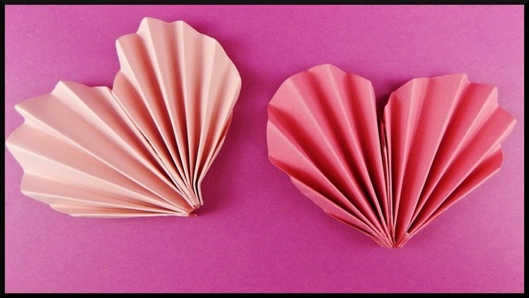 DIY | Papier Herzen Muttertag falten | Folded paper hearts for mothers day | scrapbooking