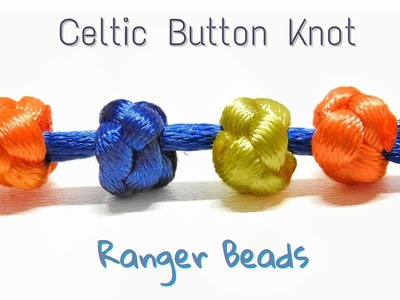 Easy Macrame Craft - Macrame Celtic Button Knot. Ranger Beads DIY