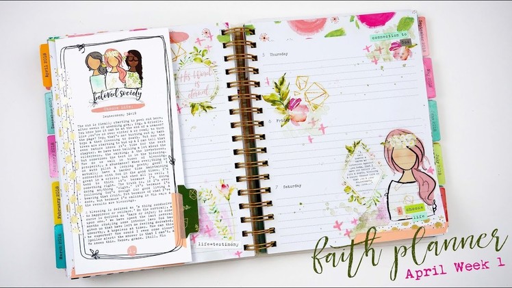 Faith Planner | April Week 1